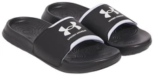 Under Armour Ignite Select Slide Sandal - Black / White - New