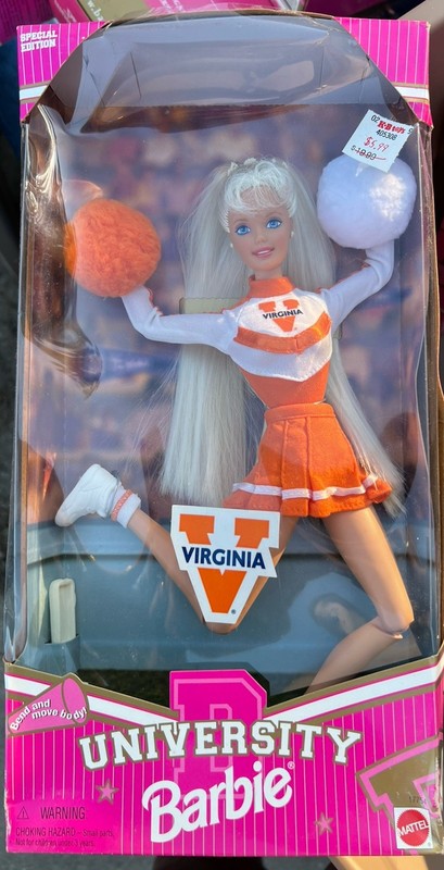 1996 Mattel Barbie University of Colorado Cheerleader Doll 19169