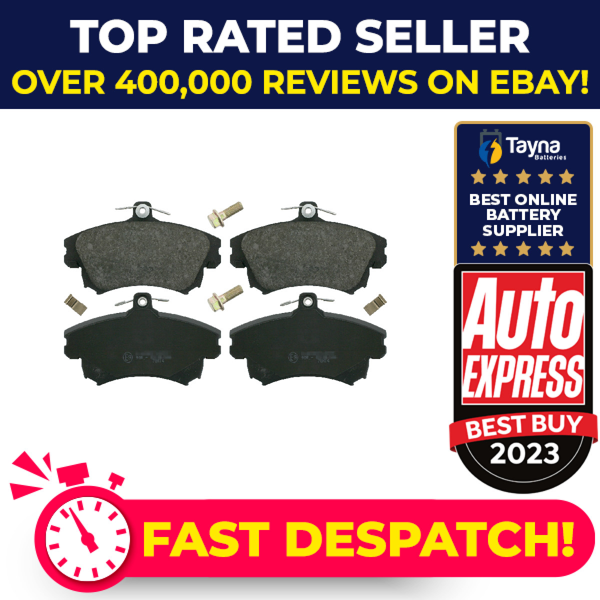 Brake Pads Set fits MITSUBISHI COLT Mk6, Z23 1.5 Front 05 to 12 4G15T Blue Print