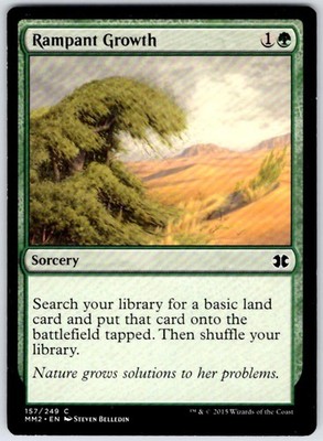 Rampant Growth 157 Common Modern Masters 2015 MTG Near Mint