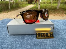 Ray-Ban RB2148 Sunglasses Brown & Gold Frame 52mm Polarized Brown Lens