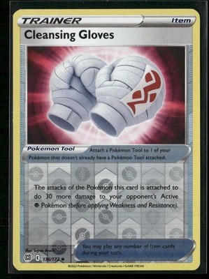 Cleansing Gloves SWSH09: Brilliant Stars 136/172 Reverse Holo LP
