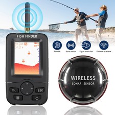 100m Fish Finder Sonar Sensor Wireless Fish Finder With Backlight Rechargeable