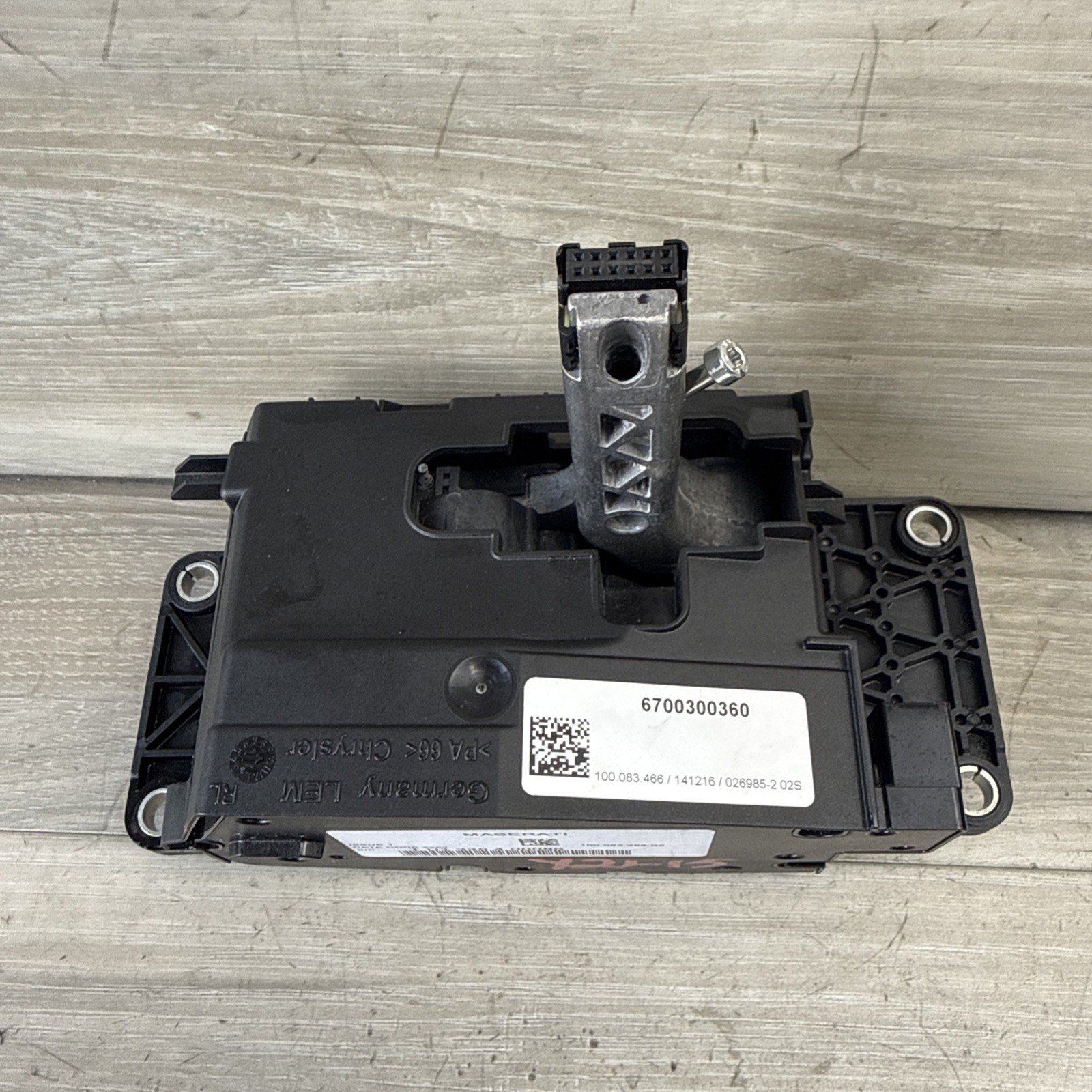 Maserati Ghibli 2014-2019 Shifter assembly