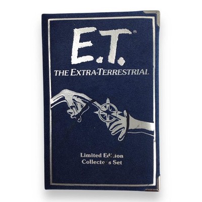 E.T The Extra-Terrestrial Limited Edition Collector Silver Coin Set 1982 with Ca
