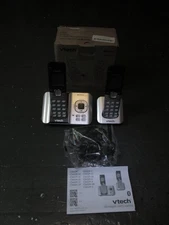VTech CS6529-2 DECT 6.0 Phone Answering System with Caller ID/Call Silver