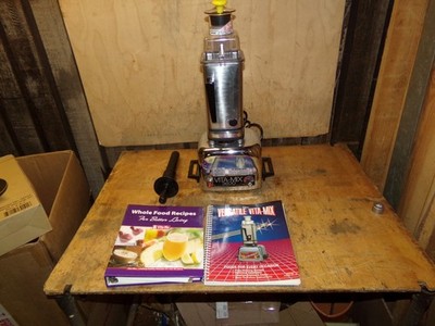 VitaMix Mixer 3600 479041 Vita Mix With Action Dome Juicer Blender W/Books
