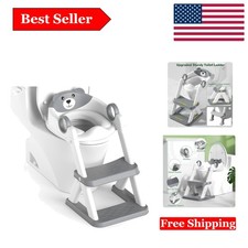 Kids' 2-in-1 Adjustable Potty Training Seat  Step Stool