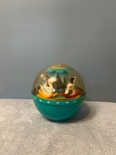 Carrusel musical vintage 1966 Fisher Price Toys Roly Poly Chime Ball #165