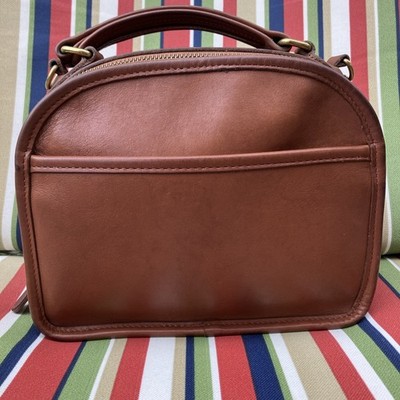 Vintage Coach Lunch Box Zip #9991 British Tan