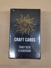 Craft Cards Tarot Tarot Deck & Guidebook NEW Sealed 