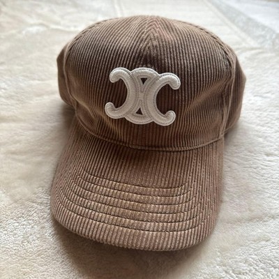 Celine cap beige logo mark