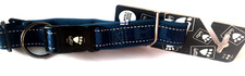 Hurtta Casual Nylonhalsband Hundehalsband Klick blau river fluss 40-50cm HU2129