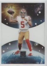2021 Panini Clearly Donruss Clearly Out of this World Trey Lance #OW-TRL 9su