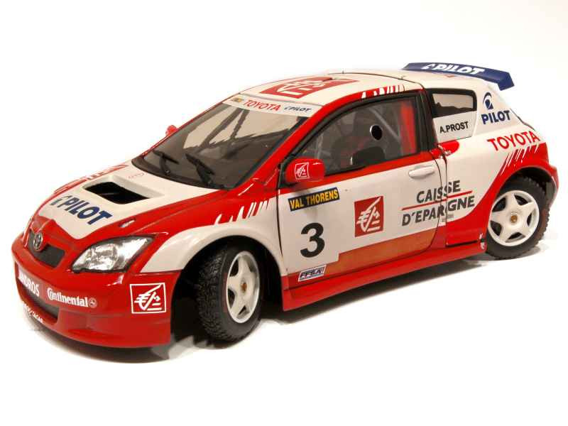 トヨタ・カローラ 2006 Alain Prost コレクション 1/18 トヨタ・カローラ 2006 Alain Prost コレクション 1/18 - メルカリ