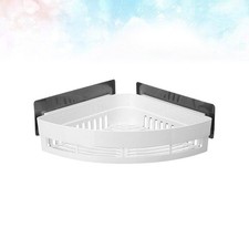 Wall Bathroom Organizer Wall-mounted Storage Organiser Corner Rack