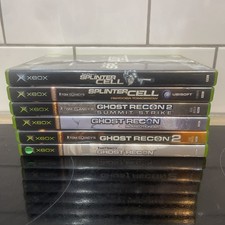 Tom Clancy Original Xbox 6 Game Bundle PAL UK Splinter Cell Ghost Recon