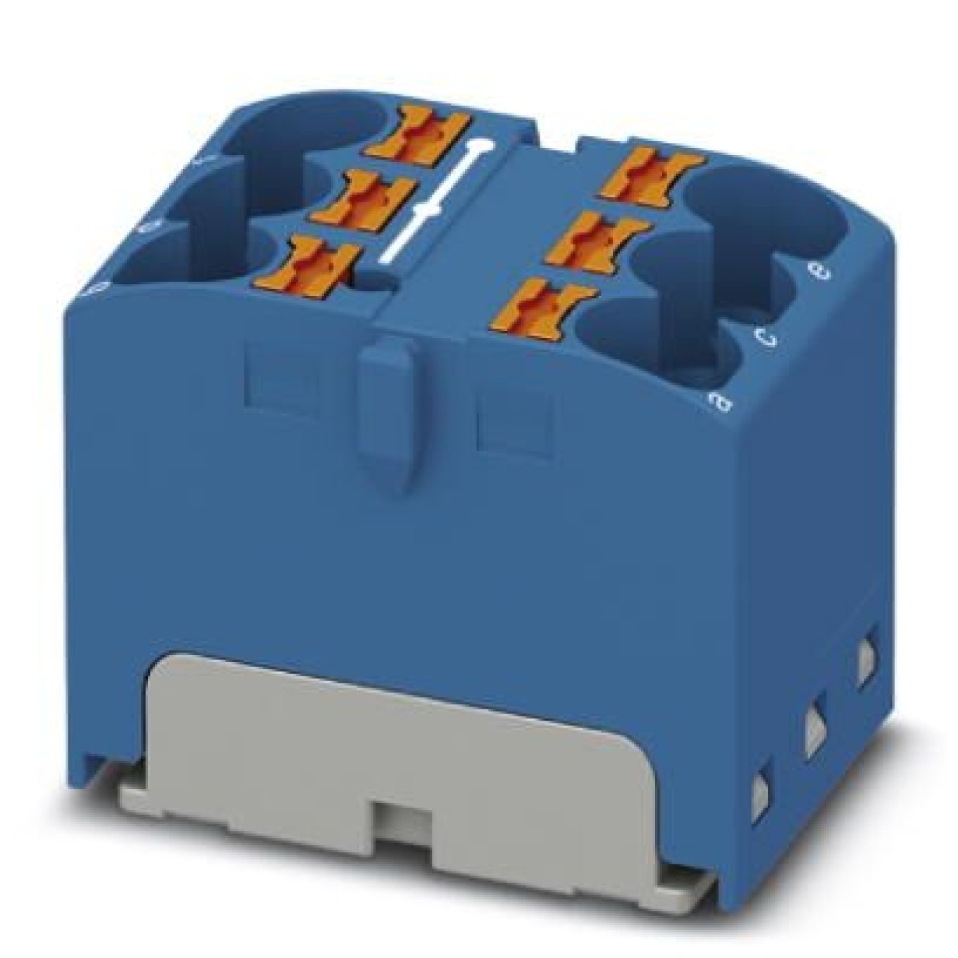 PTFIX Manifold Block 6x4 BU, Connector Blue BEA 3273792