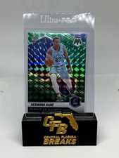 2020-21 Panini Mosaic Desmond Bane #211 Green Mosaic Prizm Rookie Card RC - Griz