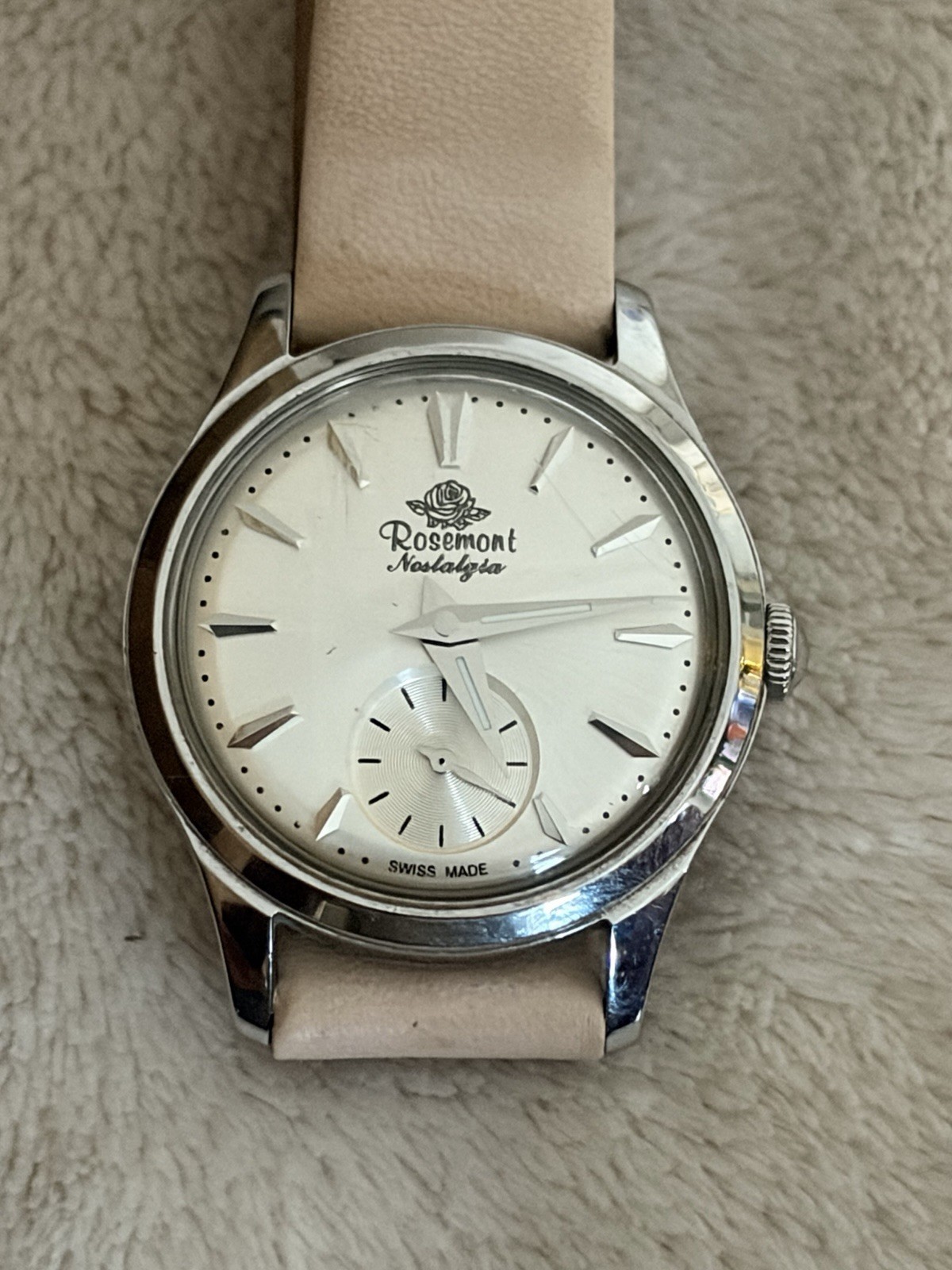 Quartz Nostalgia Vintage Japan Rosemont Watch Swiss Ladies Made - vintagewatches.pk