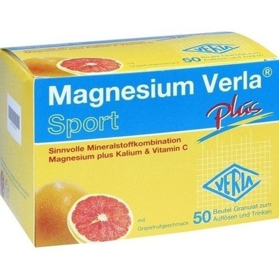 MAGNESIUM VERLA plus Granulat 50 St. PZN 01007872