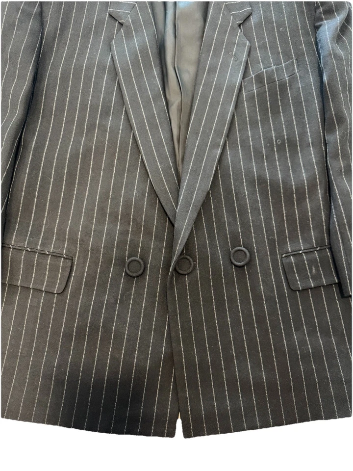 Blazer Comme Des Garcons Homme Plus Vintage Años 80 Rayas Foto 2 de 4