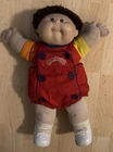 Vintage 80’s Cabbage Patch Kids Doll Brown Eyes Brown Hair