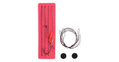 Wallervorfach Welsmontage Pellet Hair Rig 1,20m Ø1,0mm / 100kg  118kg Mikado Cat