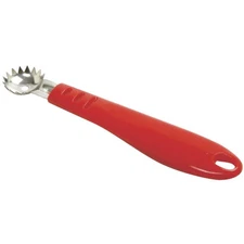 Norpro Stainless Steel Strawberry/Tomato Corer w/ Plastic Handle