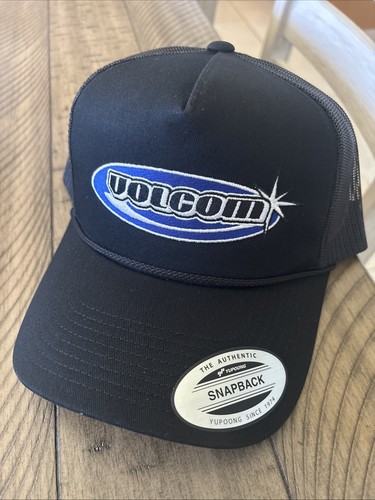 Cappello formaggio Volcom testato su strada - nero - berretto snapback - nuovo - nuovo con etichette