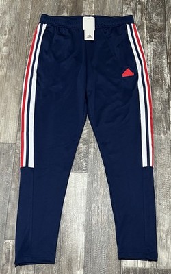 Adidas Track Pants Large Mens Blue Red White House Of Tiro Nations Tapered