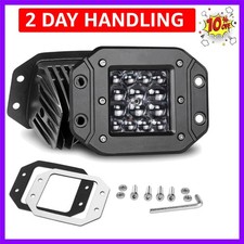 Flush Mount LED Pods, 2PCS 84W Bumper Lights 5 Inch Spot Beam Driving Light L...
