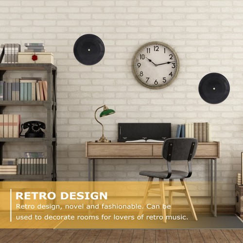 10 Pcs Vinyl Record Decoration Distinctive Decorations Trendy Wall Office - Picture 2 of 12