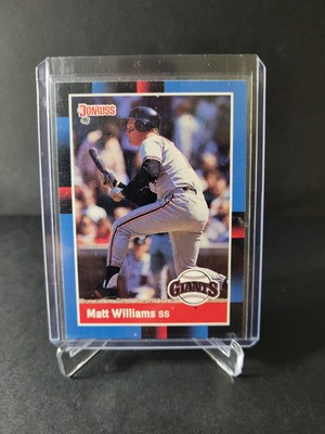 1988 Donruss Baseball Matt Williams #628 (RC) San Francisco Giants Rookie 