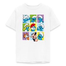 Die Schlümpfe Kacheln Teenager T-Shirt