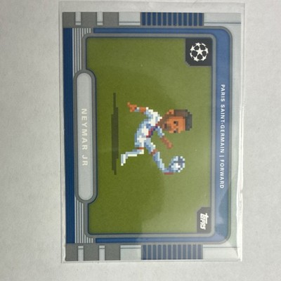 2021 Topps UEFA Champions League 8-Bit Shots Insert Neymar Jr. #8B-6 Paris SG
