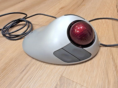 Microsoft Trackball Explorer USB Optical Trackball Silent Mod READ DESC