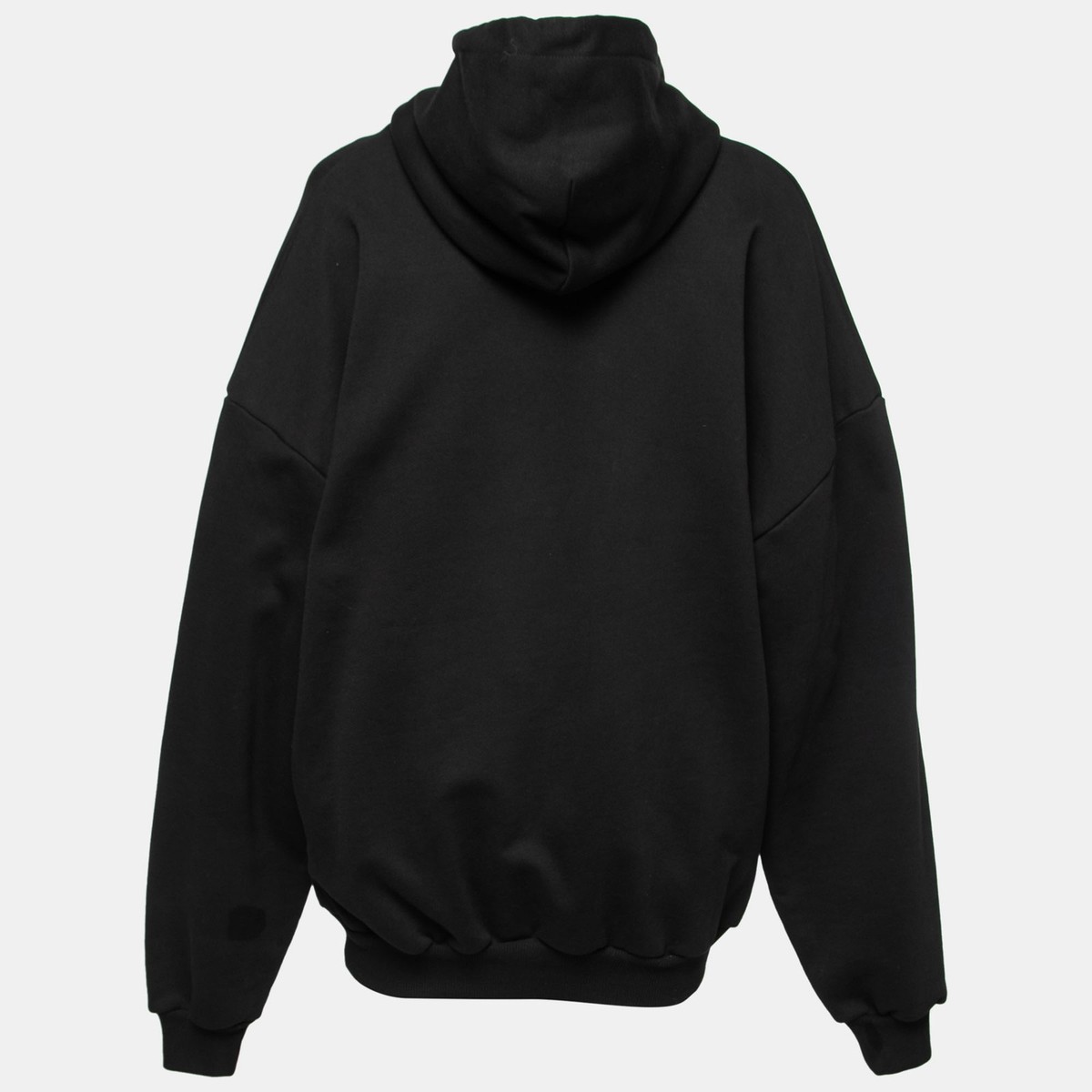 【BALENCIAGA】コットン ロゴプリント パーカー フーディ 24AW】 BALENCIAGA Y2K ロゴ コットン フーディ ジップ