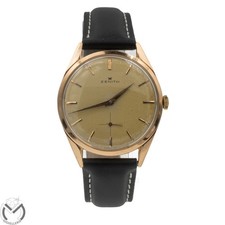 Orologio ZENITH Stellina Vintage Cal 40.T carica manuale oro 18 kt 750 Uomo 9...