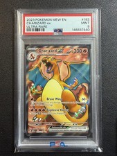 Pokemon Charizard ex 183/165 Sv: Scarlatto e Viola 151 Holo PSA 9 OTTIME CONDIZIONI