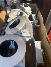 Set of 4 White Recess lighting houses