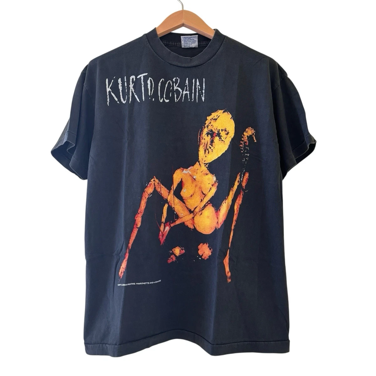 Kurt Cobain T Shirt Vintage In Men's T-Shirts for sale - eBay