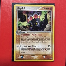 Pokemon EX Deoxys Claydol Holo Rare 5/107 with SWIRL💫 Lightly Played LP