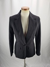 Classiques Entier Women's Black Striped Blazer Jacket 4