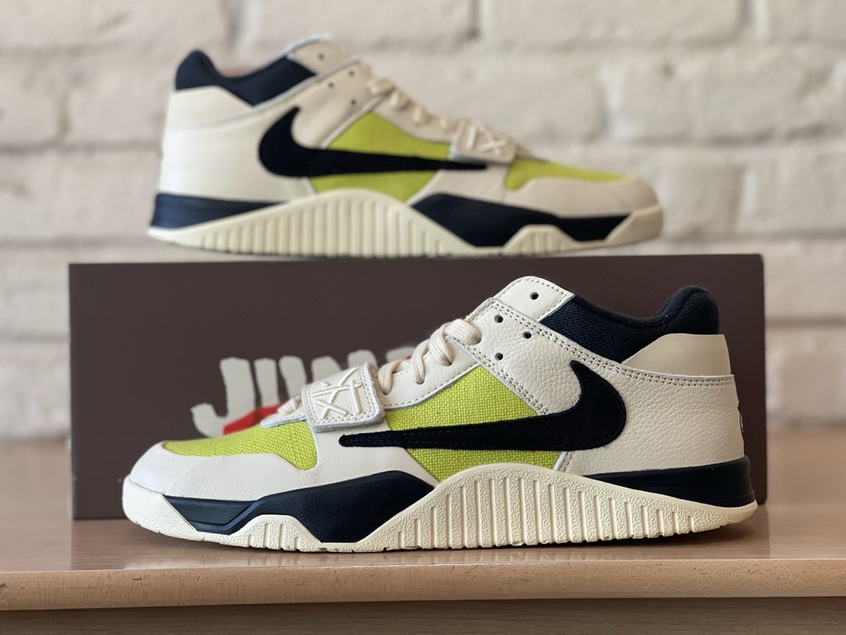 ふ*ー様 Travis Scott Nike Jordan Jumpman Ja Nike Air Jordan Jumpman Jack TR Travis Scott Bright Cactus FZ8117