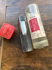 3/4” Carbon Steel Pipe Tap Solid Heavy Old Stock USA Made 