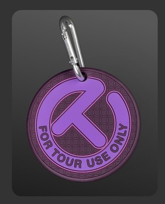 Scotty Cameron Circle T Putting Disc Purple Tour Use Only Halloween 2025 Bag Tag