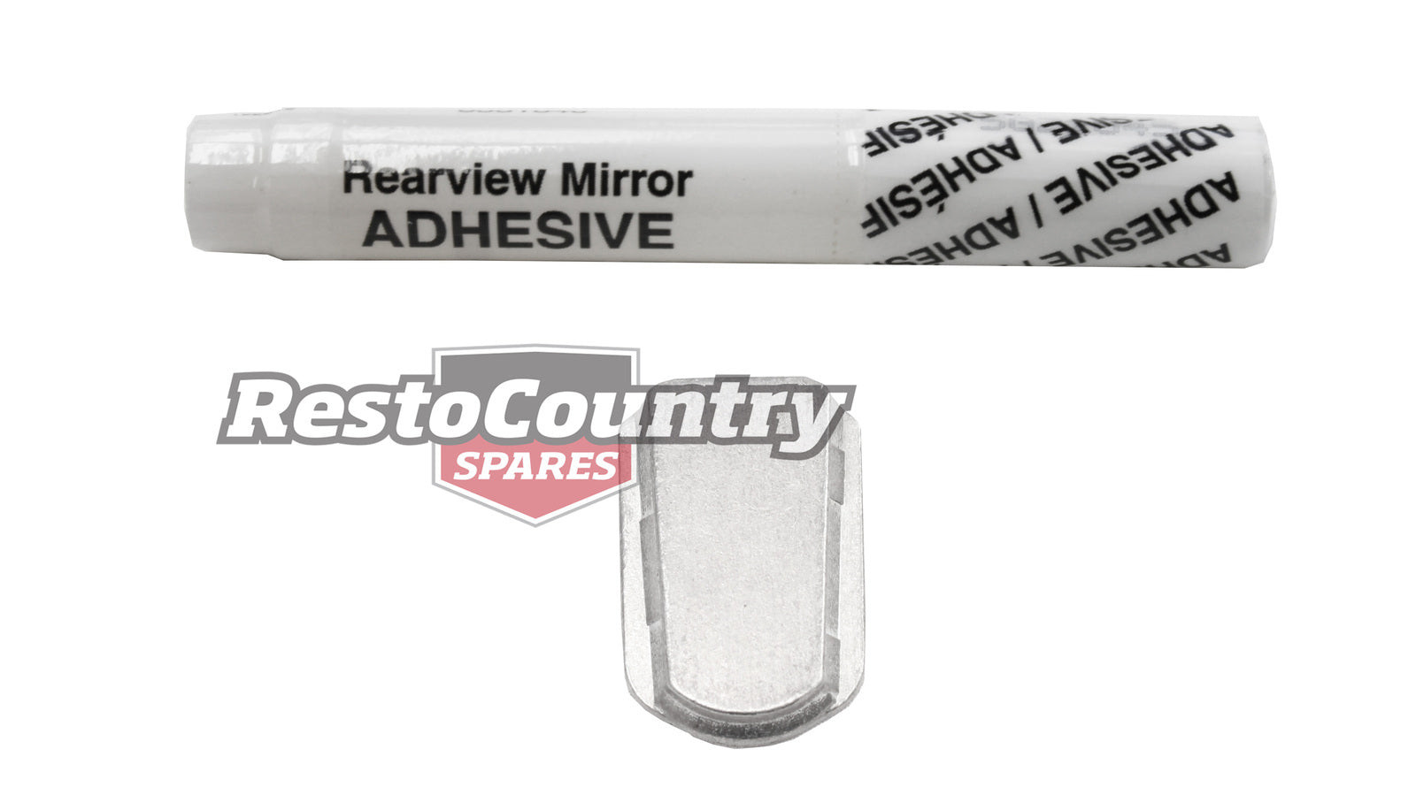 Ford Rear Vision Mirror Mounting Bracket +Glue ZF ZG ZH ZJ ZK ZL NA FC FD F/Lane