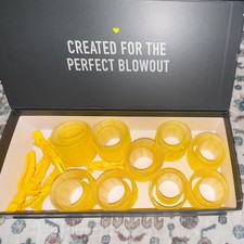 DRYBAR - Self-Grip Hair Rollers Set 1/1.5/2 in Plastic Yellow w/ Storage Box