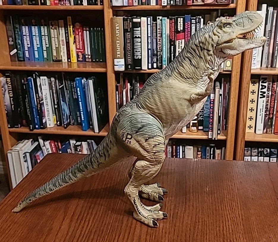 90s jurassic park t 総柄 激レア Vintage 1997 JURASSIC PARK THRASHER T-REX JP29 ACTION FIGURE | eBay